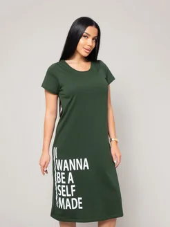 Туника платье домашнее трикотажное by Marina 293266215 купить за 618 ₽ в интернет-магазине Wildberries