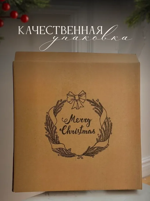 Happy Angel Венок новогодний 40 см, зеленый, фото 7