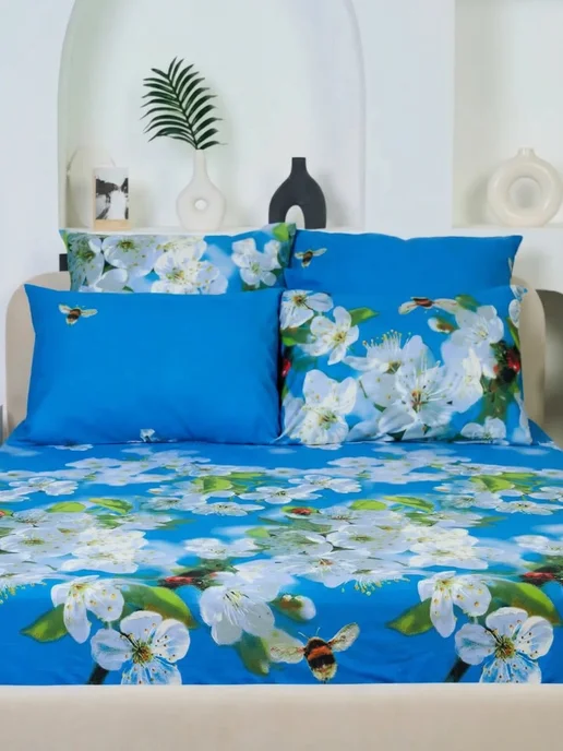 ПостелькаHOUZE Простынь классическая 150х215 бязь, 150x215, фото 7