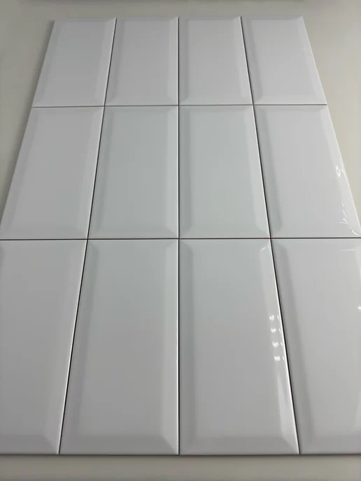 KERAMA MARAZZI Плитка керамическая белая грань 100х200, глянец, белый, фото 8