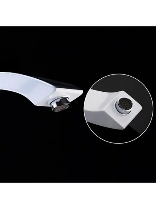 Gappo G3007-8 Смеситель для ванны напольный, белый хром, белый, фото 8