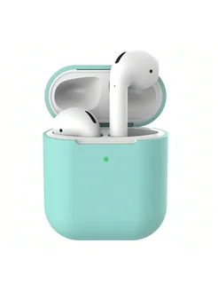 Силиконовый чехол для наушников Apple AirPods 2 Airpods 1 293625284 купить за 243 ₽ в интернет-магазине Wildberries