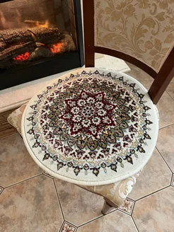 Ковер круглый 50х50 см классический восточный рисунок GLOREKS CARPETS 293631165 купить за 1 134 ₽ в интернет-магазине Wildberries