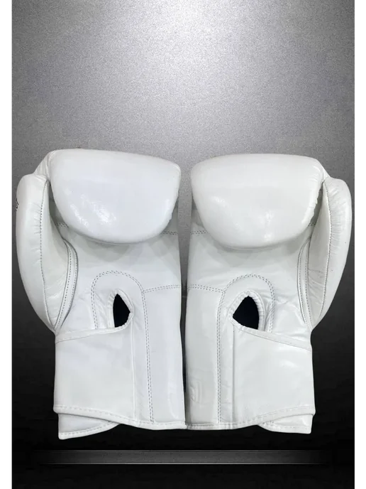 ИГРАЙ КРАСИВО Перчатки боксерские BOX SPORT, белый, фото 3