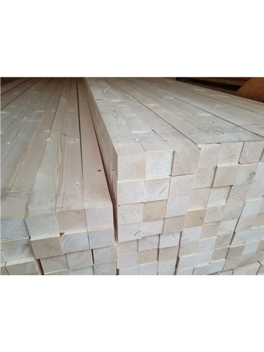 Брусок сухой строганный (калиброванный) 30х40х3000 (10 шт), 50x50x3000, 10 шт, фото 3