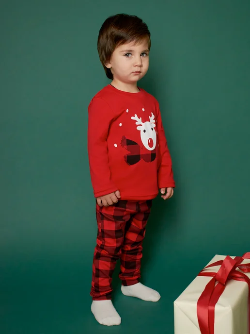 Mami-kids Новогодняя пижама для малышей, вариант, фото 6