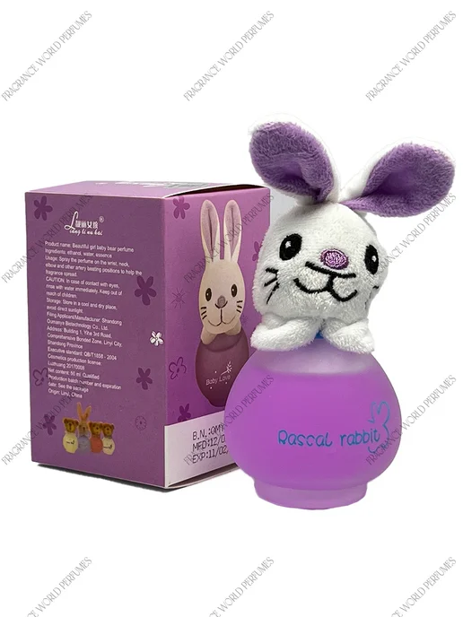 Baby Love Perfume Детские духи Фиолетовый Паскаль Зайка (Rabbit) 50ml, 50 мл, фото 2