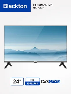 Телевизор Bt 24F34B Черный 24" Blackton 293919764 купить за 8 692 ₽ в интернет-магазине Wildberries