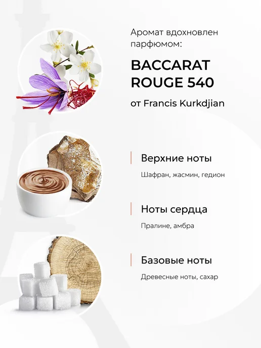 PARFIQUE Гель для душа женский и мужской парфюмированный баккара, 700 мл, фото 3