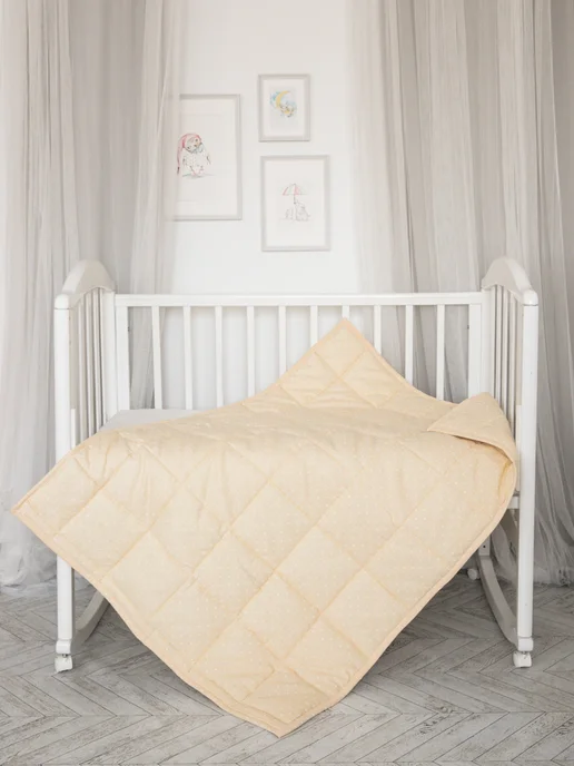 Tessolo Home Одеяло детское для новорожденных зимнее 100х140 овечка, 100x140, фото 7