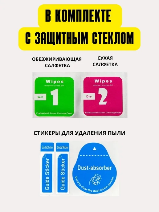 IN CASE Защитное стекло Xiaomi Mi A2, Mi 6X, вариант, фото 4