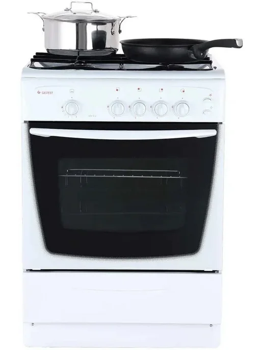 GEFEST Газовая плита с духовкой для кухни Гефест ПГ 1200-С6 К33, белый, фото 3