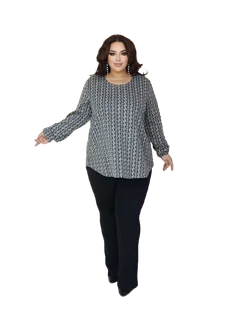 Туника повседневная больших размеров Assorti-moda 294042339 купить за 798 ₽ в интернет‑магазине Wildberries