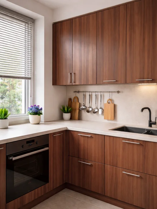 Deco Razzi Пленка самоклеящаяся для кухни и мебели, 60х300 см, коричневый, фото 4