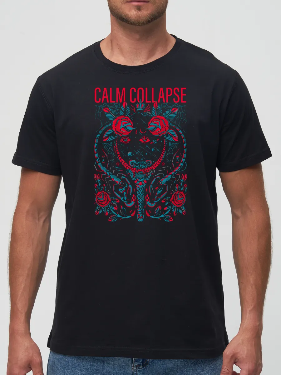 Футболка Calm collapse метал