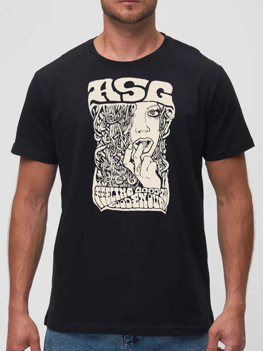 Футболка Asg рок