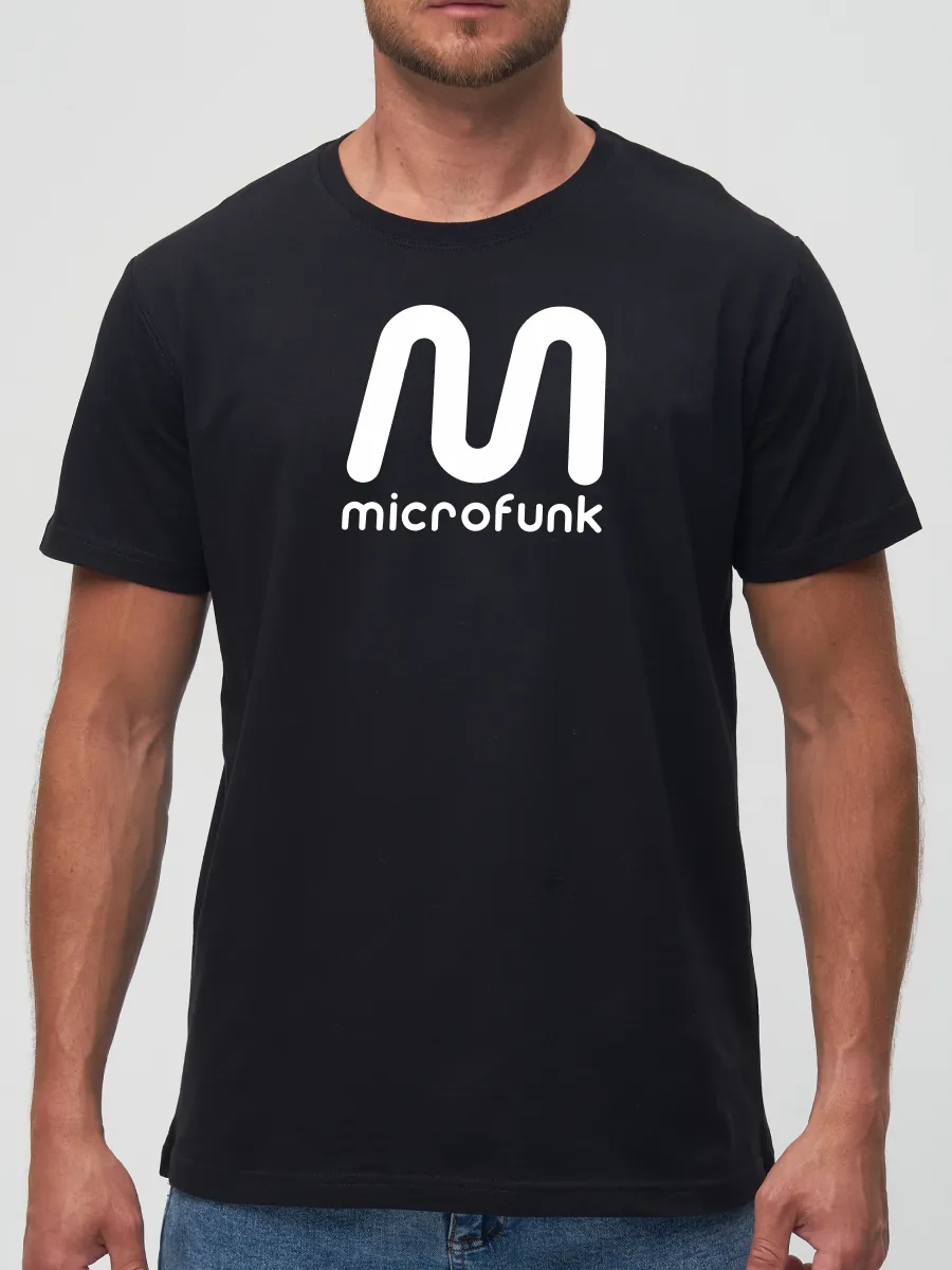 Футболка Microfunk music драм-н-бейс