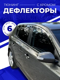 Плоские дефлекторы на Kia Rio 3 седан (2011-2017) MOSTEO 294112881 купить за 6 619 ₽ в интернет-магазине Wildberries