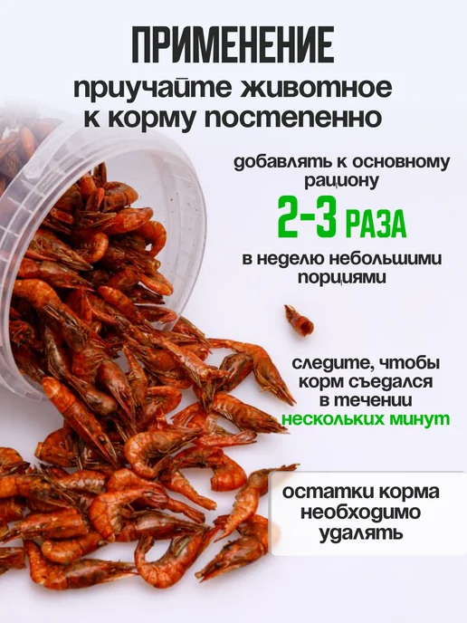 Хитрый крыс Гаммарус крупный алтайский для рыб черепах птиц 40 гр, 50 г, фото 3