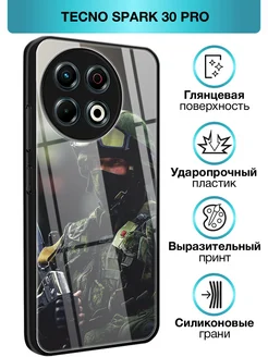 Стеклянный чехол на Spark 30 Pro Tecno 294127722 купить за 352 ₽ в интернет-магазине Wildberries