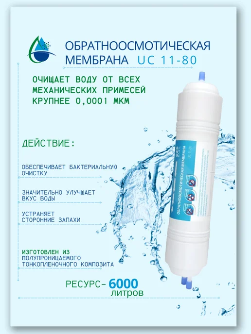 Raifil Мембрана обратного осмоса UC 11-80, вариант