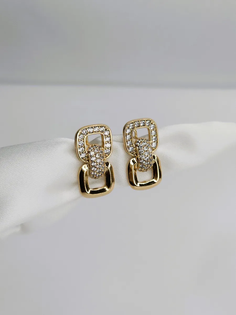 Серьги женские повседневные, 1.9 см.