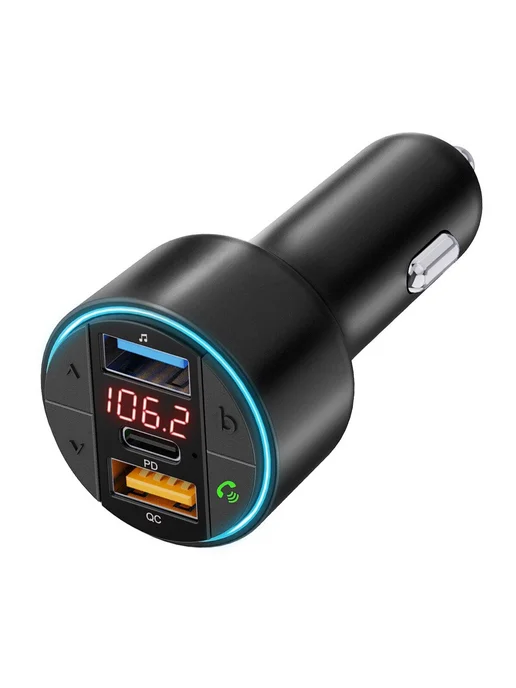 MIVO Трансмиттер FM модулятор Bluetooth Hands Free передатчик, вариант, фото 4
