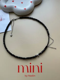 Чокер на шею из хрусталя бижутерия MINI by Nadin 294408330 купить за 385 ₽ в интернет-магазине Wildberries