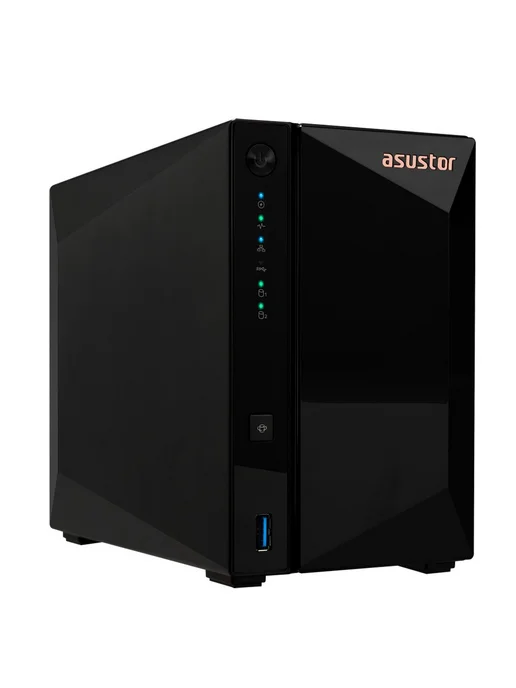Сетевой накопитель AS3302T V2/ASUSTOR/2/BAY/EU/2GD4, черный, фото 2