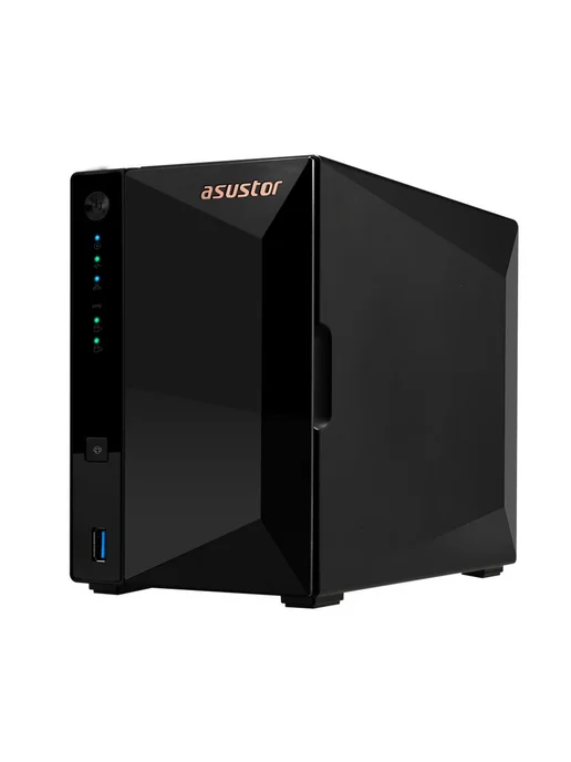 Сетевой накопитель AS3302T V2/ASUSTOR/2/BAY/EU/2GD4, черный, фото 3