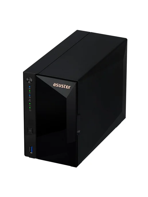 Сетевой накопитель AS3302T V2/ASUSTOR/2/BAY/EU/2GD4, черный, фото 5