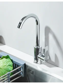 смеситель для кухни с гибким изливом , хром wermixer 294530368 купить за 703 ₽ в интернет‑магазине Wildberries