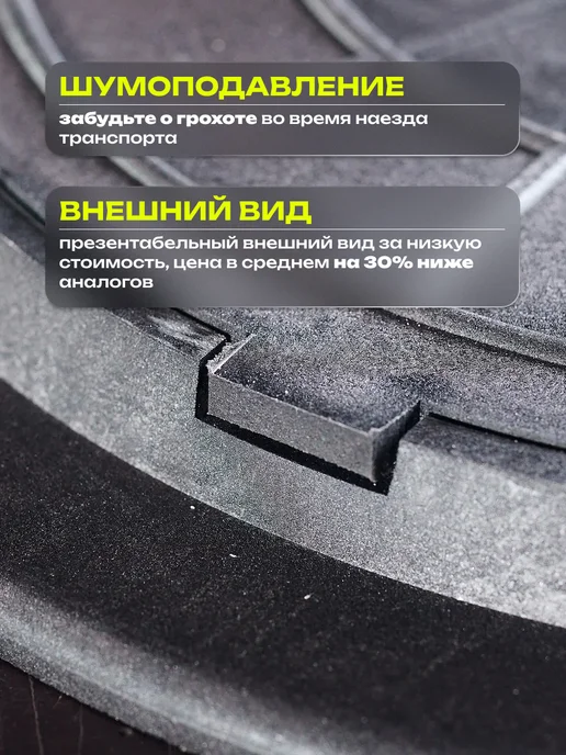 ПолиДом Люк канализационный полимерно-песчаный 3 тонны, 580-600 мм, черный, фото 3