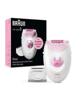 Эпилятор Braun Silk-epil 3 SE3-031 Braun 294648050 купить за 5 575 ₽ в интернет-магазине Wildberries