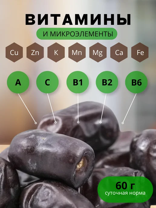 ISKO_NUTS Финики Мазафати без сахара 0.5 кг. Иран, 0,5 кг, фото 3