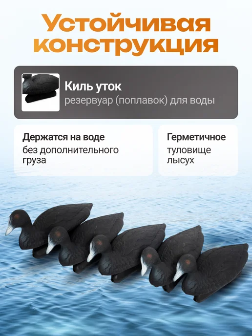 Дикий Гид Чучела уток для охоты подсадные, Чучело, фото 3