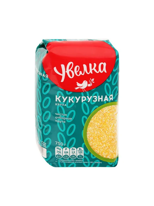 Увелка Крупа кукурузная «Увелка», 750 г, 750 г, фото 2