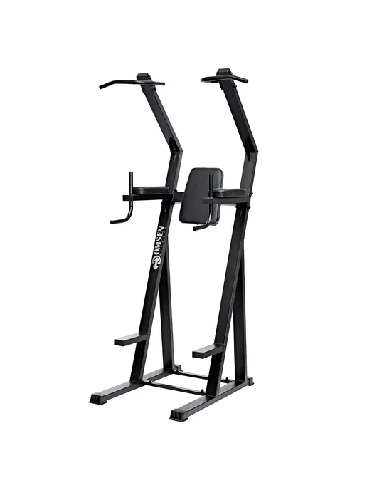Domsen Fitness Стойка для дома турник пресс брусья 3 в 1 Dom, черный
