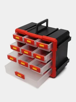 Органайзер на 10 выдвижных ячеек для мелочей и крепежа BOXplast 295194226 купить за 1 293 ₽ в интернет-магазине Wildberries