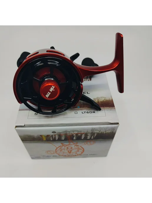 Yin Tai Катушка мультипликаторная зимняя BY-33, оранжевый, фото 7