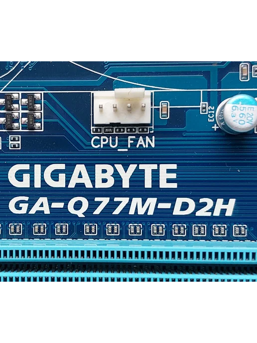 Gigabyte GA-Q77M-D2H (1155, DDR3, Intel Q77) материнская плата, вариант, фото 2