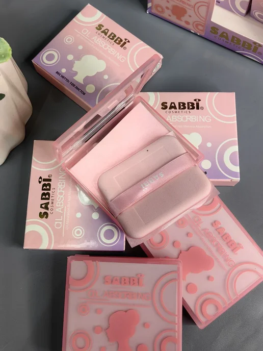 РАСПРОДАЖА Матирующие салфетки для лица SABBI, вариант, фото 3