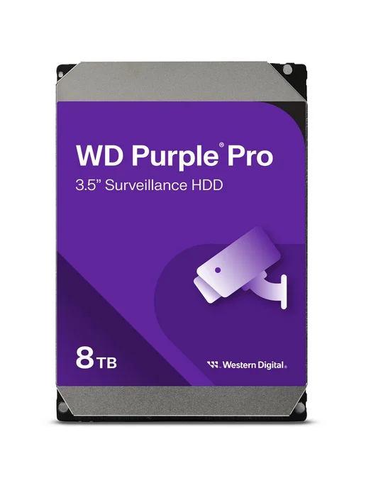 Western Digital Жесткий диск 8 ТБ WD8002PURP 3.5" 7200 об мин, 8 ТБ, фото 2