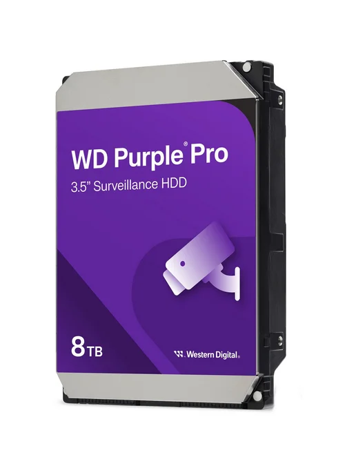 Western Digital Жесткий диск 8 ТБ WD8002PURP 3.5" 7200 об мин, 8 ТБ, фото 3
