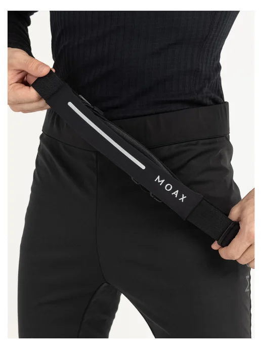 MOAXSPORT Сумка поясная для бега MOAX Waist Run, черный, фото 2
