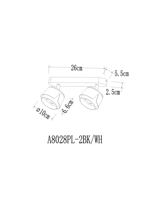 Arte Lamp Спот AMAKS A8028PL-2WH, белый, фото 5