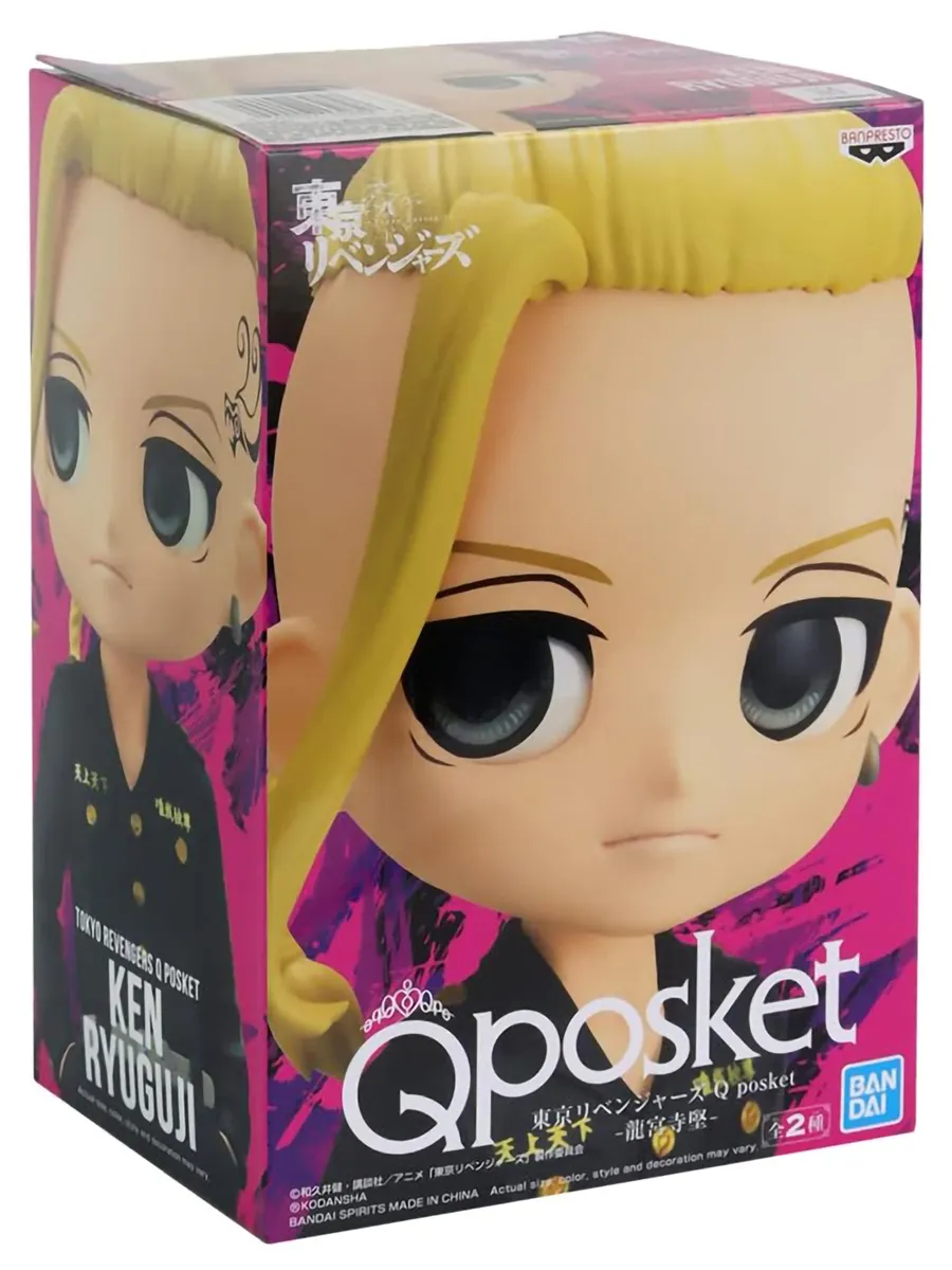 Фигурка Q Posket Токийские мстители Кен Рюгуджи Ver. A