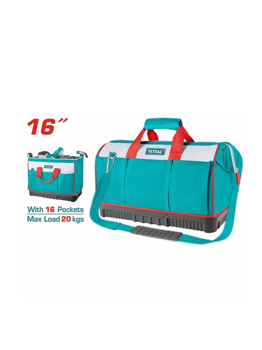 TOTAL tools Сумка для инструментов, голубой