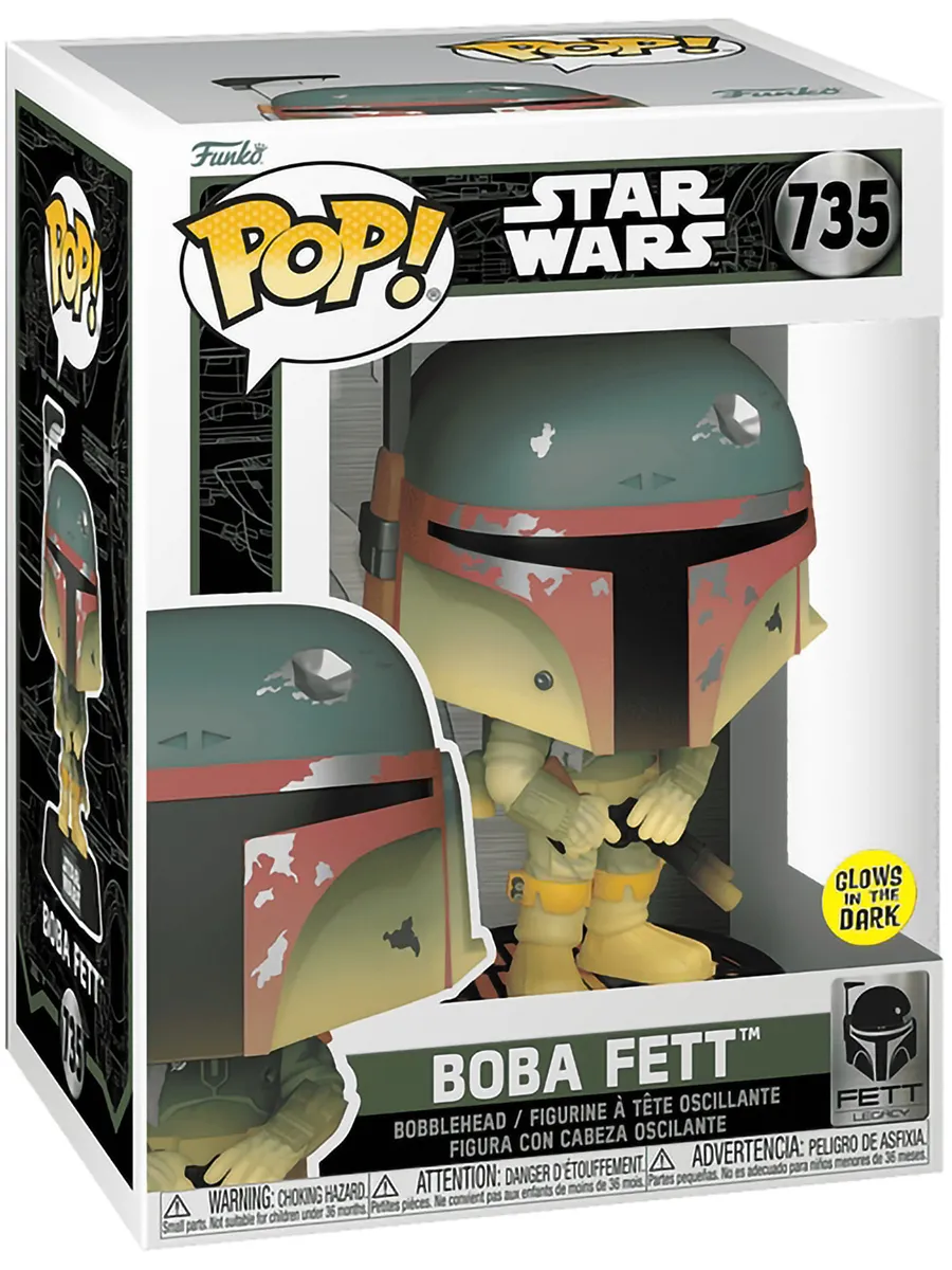 Фигурка Funko POP! Bobble Star Wars Fett Legacy Боба Фетт GW