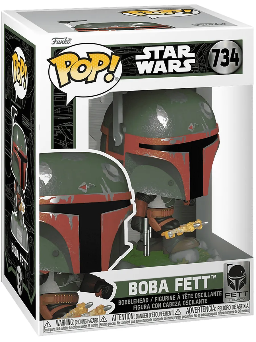 Фигурка Funko POP! Bobble Star Wars Fett Legacy Боба Фетт Фигурка Funko POP! Bobble Star Wars Fett Legacy Боба Фетт